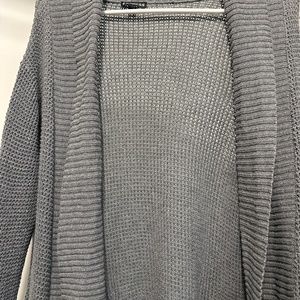 Gray cardigan